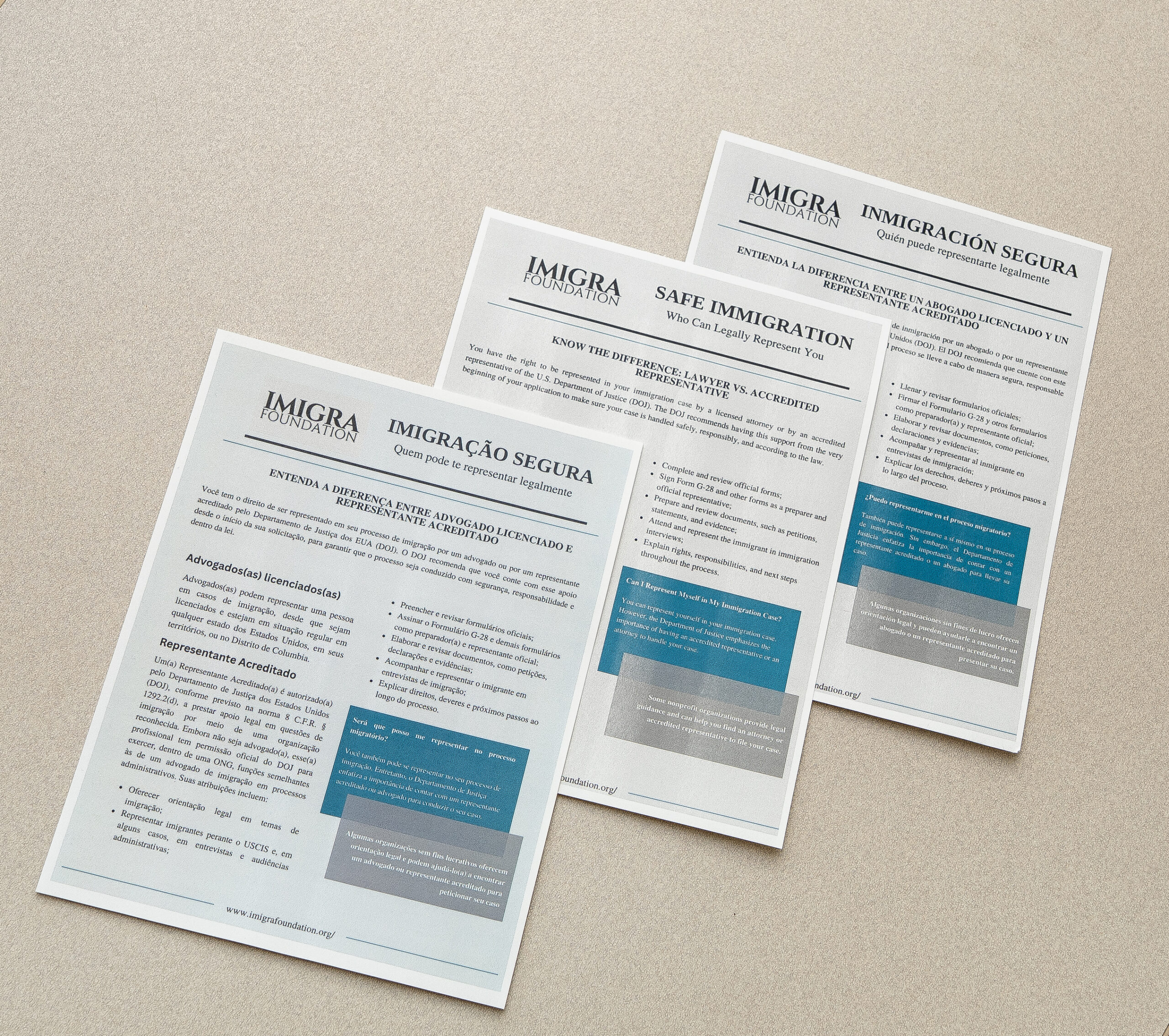 Cartilha Imigração Segura